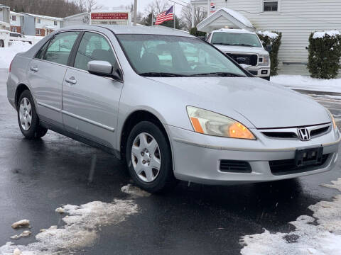 2007 Honda Accord for sale at ALPHA MOTORS in Troy NY