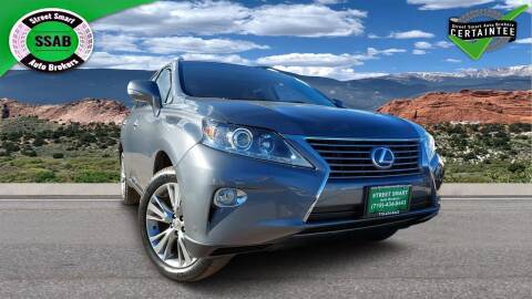 2013 Lexus RX 450h for sale at Street Smart Auto Brokers in Colorado Springs CO