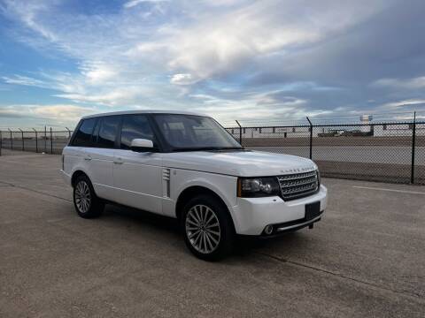 2012 Land Rover Range Rover for sale at Car Maverick in Addison TX
