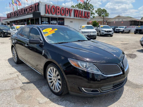 2013 Lincoln MKS for sale at Giant Auto Mart 2 in Houston TX