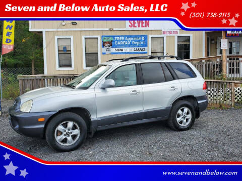 2006 Hyundai Santa Fe for sale at Seven and Below Auto Sales, LLC in Rockville MD