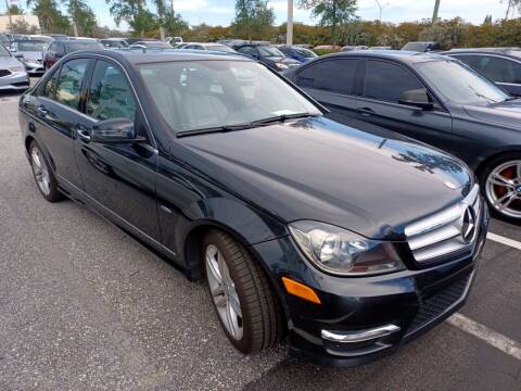 2012 Mercedes-Benz C-Class for sale at THE SHOWROOM in Miami FL