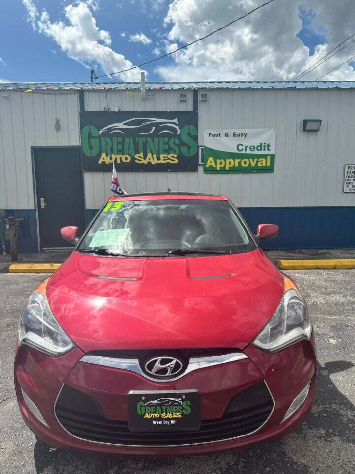 2013 Hyundai VELOSTER for sale at GREATNESS AUTO SALES in Green Bay, WI