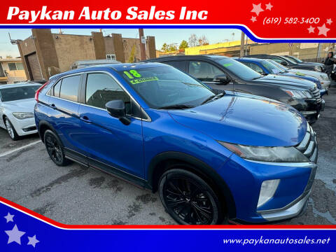 2018 Mitsubishi Eclipse Cross for sale at Paykan Auto Sales Inc in San Diego CA