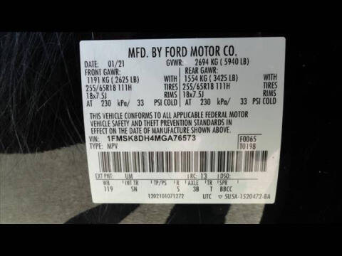 2021 Ford Explorer XLT