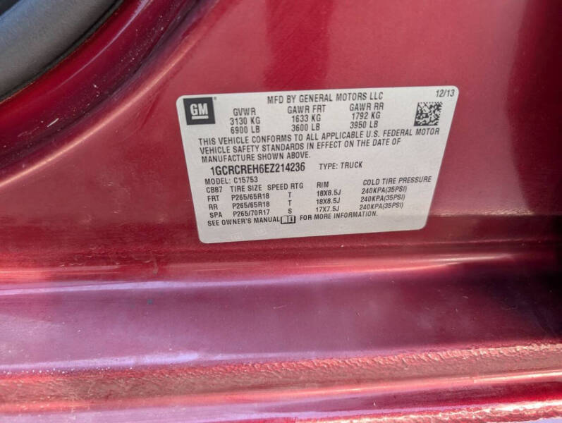 2014 Chevrolet Silverado 1500