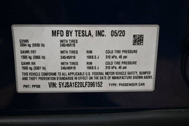 2020 Tesla Model S Long Range Plus