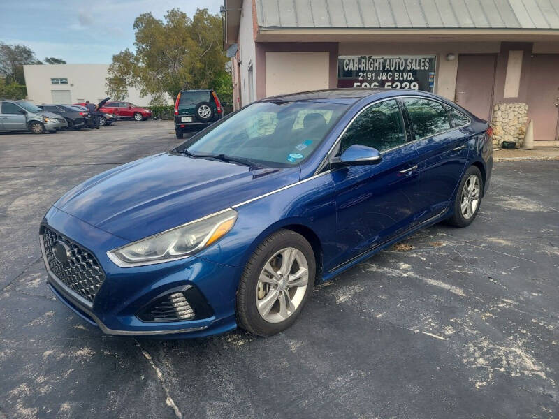 2018 Hyundai Sonata for sale at CAR-RIGHT AUTO SALES INC in Naples FL