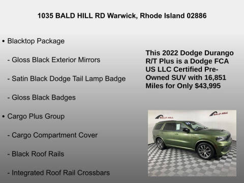 2022 Dodge Durango R/T Plus