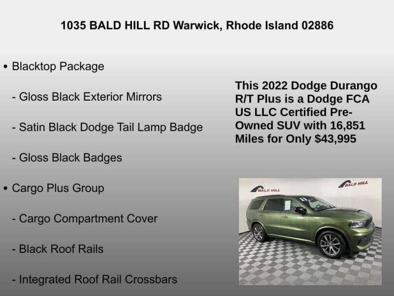 2022 Dodge Durango R/T Plus