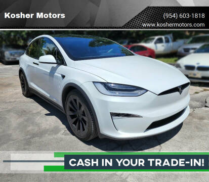 2022 Tesla Model X for sale at Kosher Motors in Hollywood FL