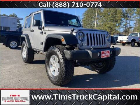 2017 Jeep Wrangler for sale at TTC AUTO OUTLET/TIM'S TRUCK CAPITAL & AUTO SALES INC ANNEX in Epsom NH