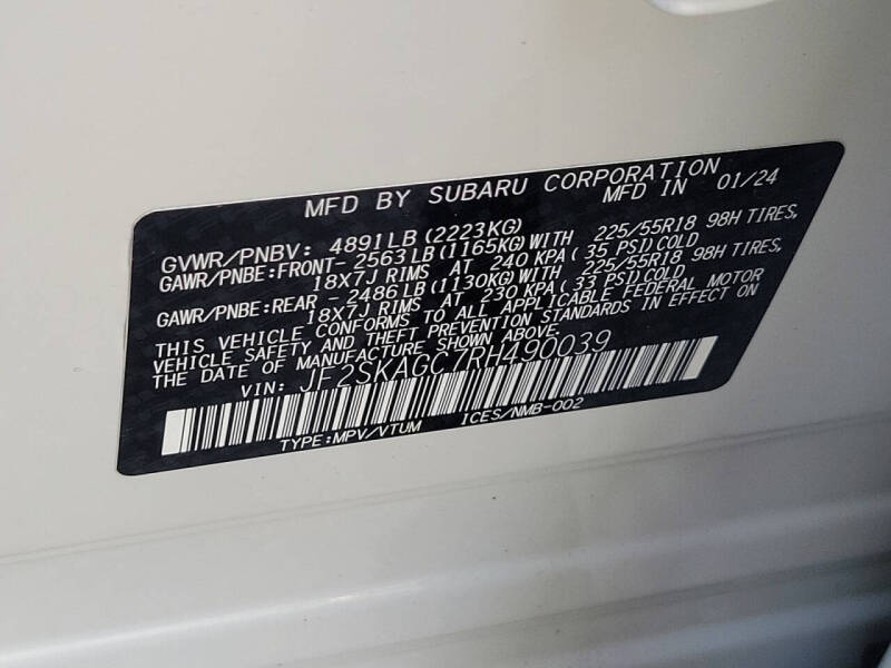 2024 Subaru Forester Sport