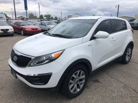 2015 Kia Sportage for sale at AFFORDABLY PRICED CARS LLC in Mountain Home ID
