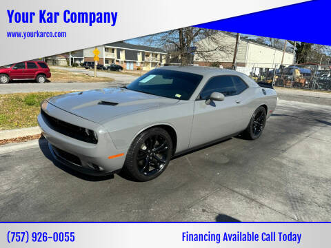 2018 Dodge Challenger for sale at Your Kar Company in Norfolk VA