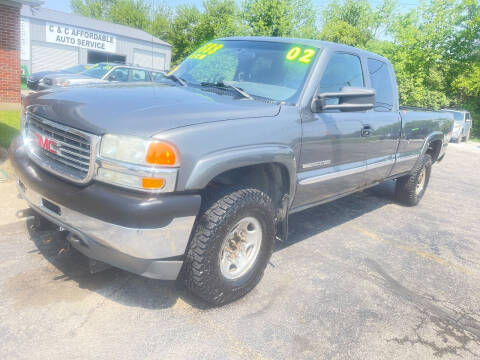 2002 GMC Sierra 2500HD for sale at C&C Affordable Auto and Truck Sales in Tipp City OH