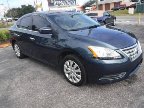 2014 Nissan Sentra for sale at LEGACY MOTORS INC in New Port Richey FL