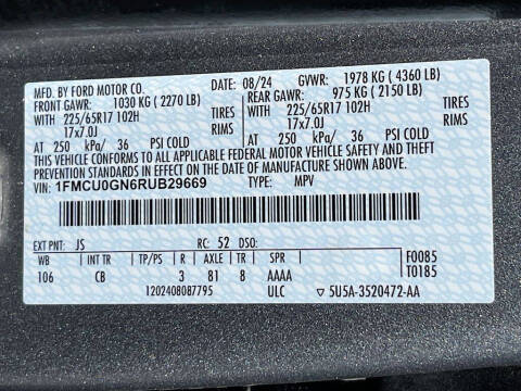 2024 Ford Escape Active