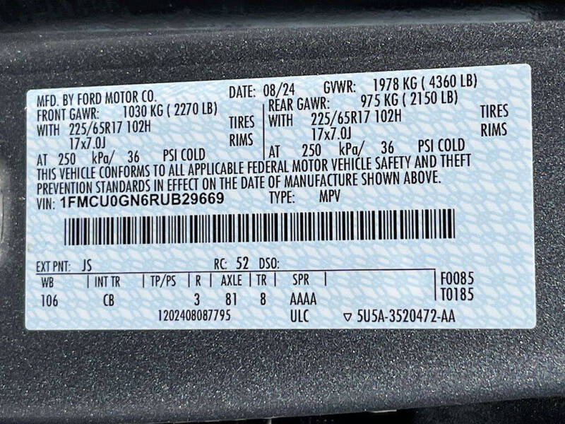 2024 Ford Escape Active