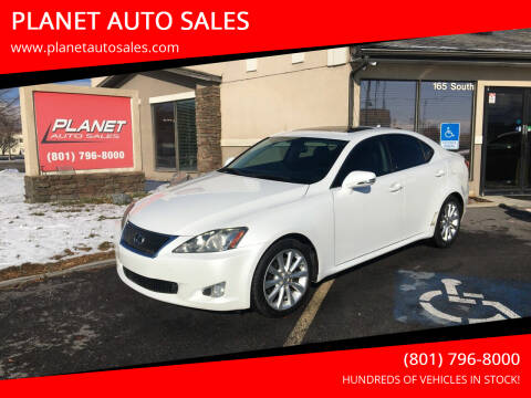 2010 Lexus IS 250 for sale at PLANET AUTO SALES in Lindon UT