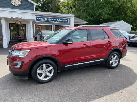 2017 Ford Explorer for sale at Ocean State Auto Sales in Johnston RI