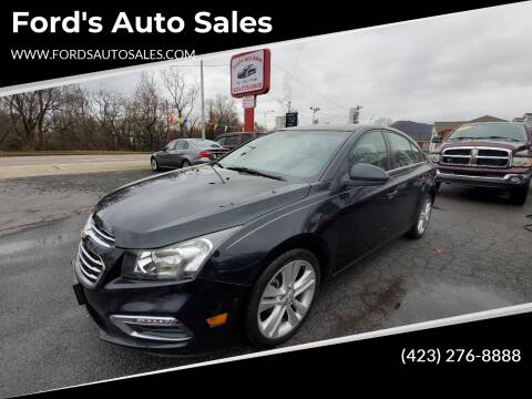 2016 Chevrolet Cruze Limited for sale at Ford's Auto Sales in Kingsport TN
