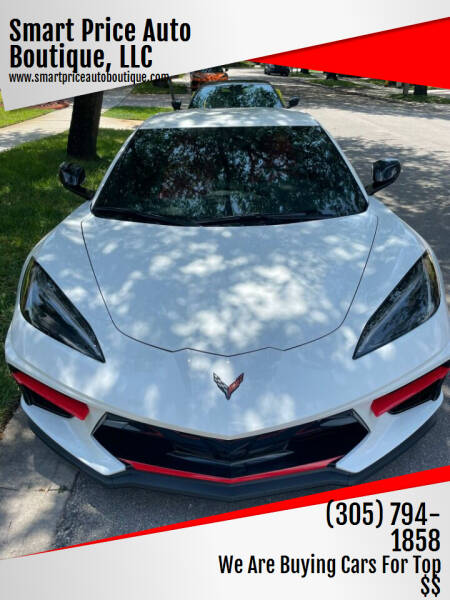 2022 Chevrolet Corvette for sale at Smart Price Auto Boutique, LLC in Miami FL