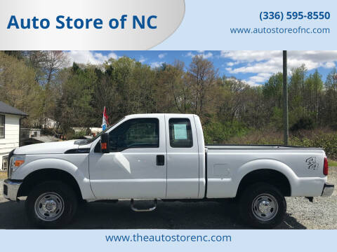2012 Ford F-250 Super Duty for sale at Auto Store of NC in Walnut Cove NC