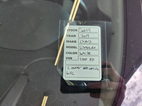 2019 Chevrolet Silverado 2500HD