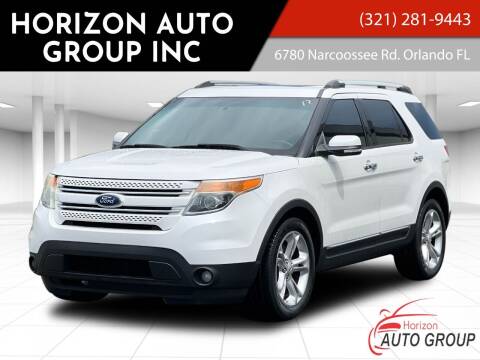 2014 Ford Explorer for sale at HORIZON AUTO GROUP INC in Orlando FL