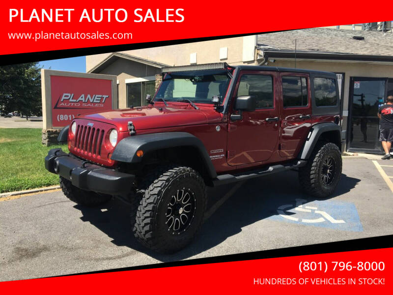 2011 Jeep Wrangler Unlimited for sale at PLANET AUTO SALES in Lindon UT