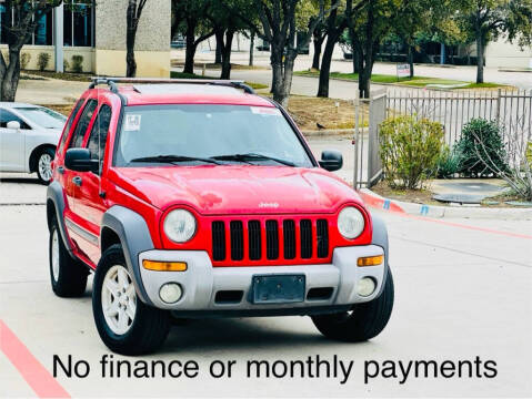 2003 Jeep Liberty for sale at Texas Drive Auto in Dallas TX