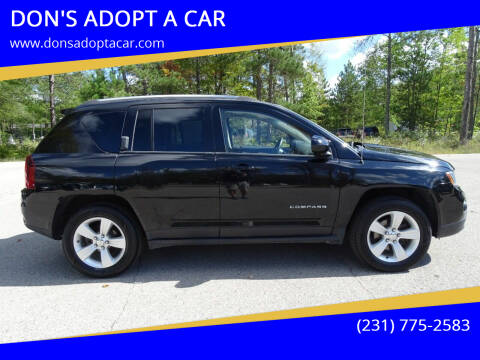 2015 Jeep Compass for sale at DON'S ADOPT A CAR in Cadillac MI