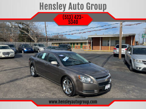 2012 Chevrolet Malibu for sale at Hensley Auto Group in Middletown OH