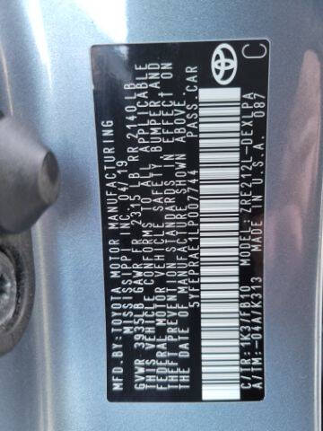 2020 Toyota Corolla LE