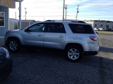 2014 GMC Acadia for sale at Kevin's Motor Sales in Montpelier OH