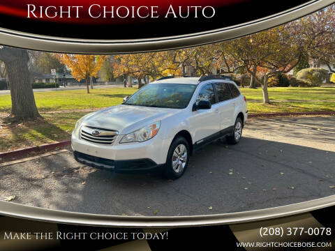 2010 Subaru Outback for sale at Right Choice Auto in Boise ID