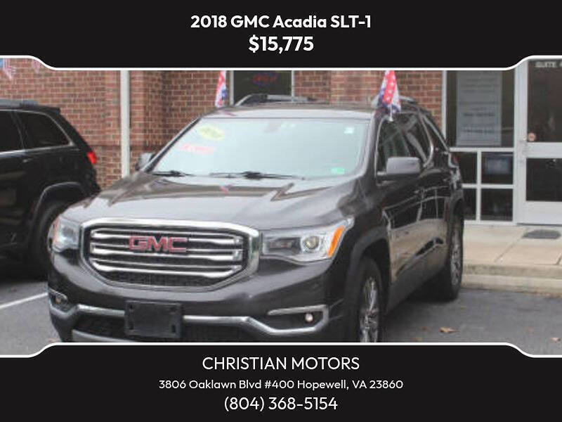 2018 GMC Acadia SLT-1