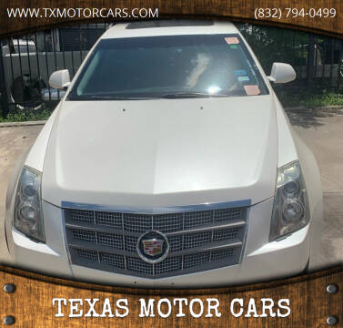 2010 Cadillac CTS for sale at TEXAS MOTOR CARS in Houston TX