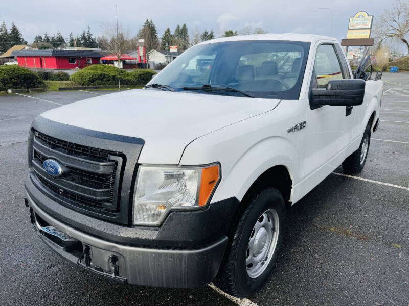 Used 2014 Ford F-150 XL with VIN 1FTMF1CM7EKD92846 for sale in Tacoma, WA