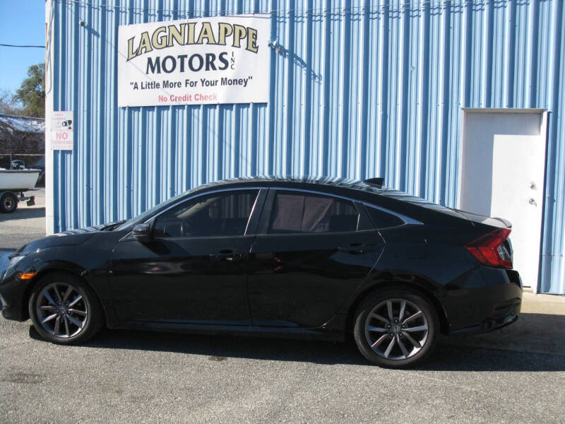 2020 Honda Civic for sale at Lagniappe Motors Of New Iberia, Inc. in New Iberia LA