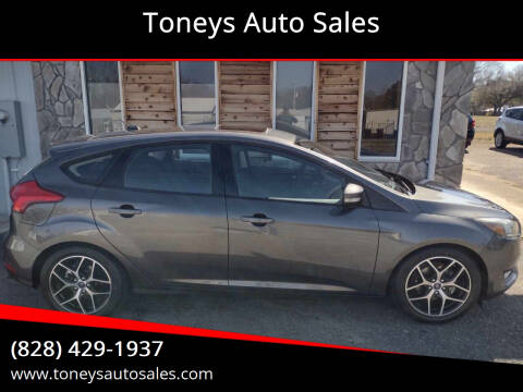 2018 Ford Focus for sale at Toneys Auto Sales in Forest City NC