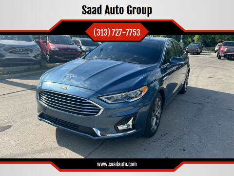 2019 Ford Fusion for sale at Saad Auto Group in Dearborn Heights MI