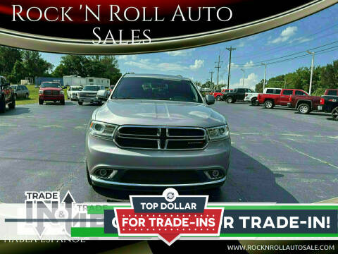 2015 Dodge Durango for sale at Rock 'N Roll Auto Sales in West Columbia SC
