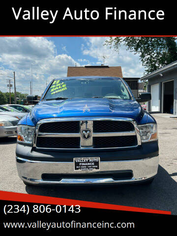 2011 RAM Ram Pickup 1500 for sale at Valley Auto Finance in Warren OH