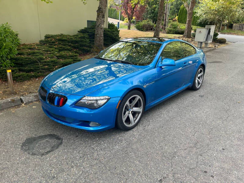 Used 2010 BMW 6 Series 650i with VIN WBAEA5C52ACV93025 for sale in Kirkland, WA