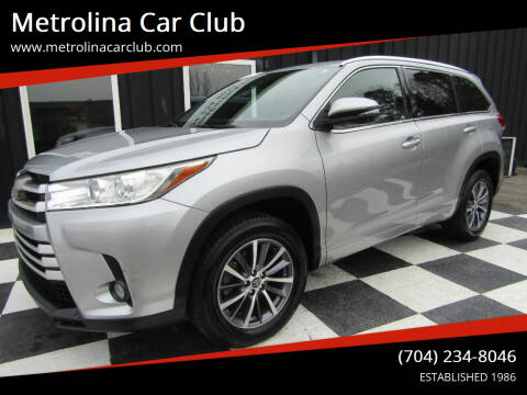 2017 Toyota Highlander for sale at Metrolina Car Club in Stallings NC