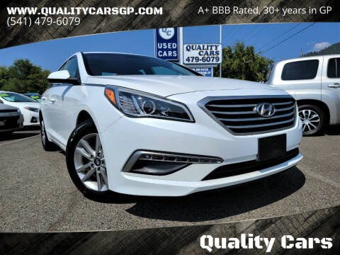 2015 Hyundai Sonata for sale at Quality Cars in Grants Pass OR