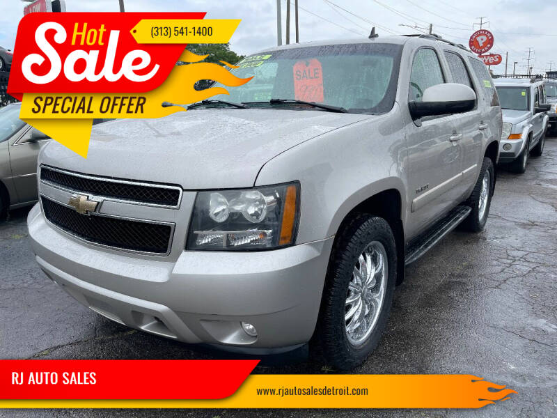 2008 Chevrolet Tahoe for sale at RJ AUTO SALES in Detroit MI