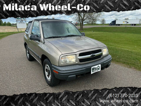 2002 Chevrolet Tracker for sale at Milaca Wheel-Co in Milaca MN